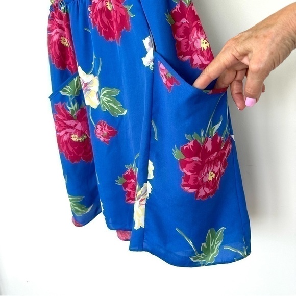 American Eagle fit & flare mini dress in a floral print - Picture 5 of 13